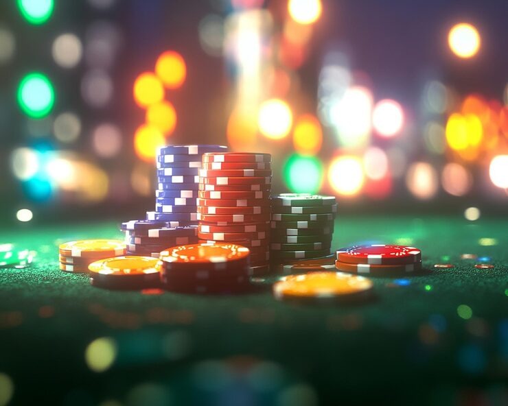 Live roulette table with HD multi-camera feed